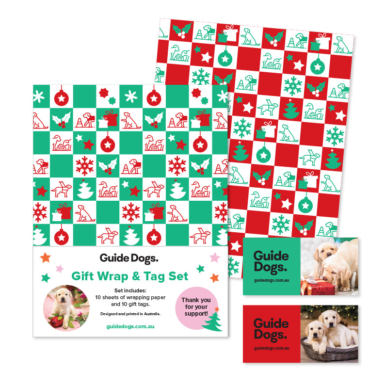 Christmas Wrap and Tag Set