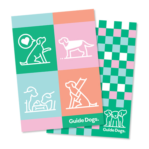 Guide Dogs Tea Towels - Pack of Two